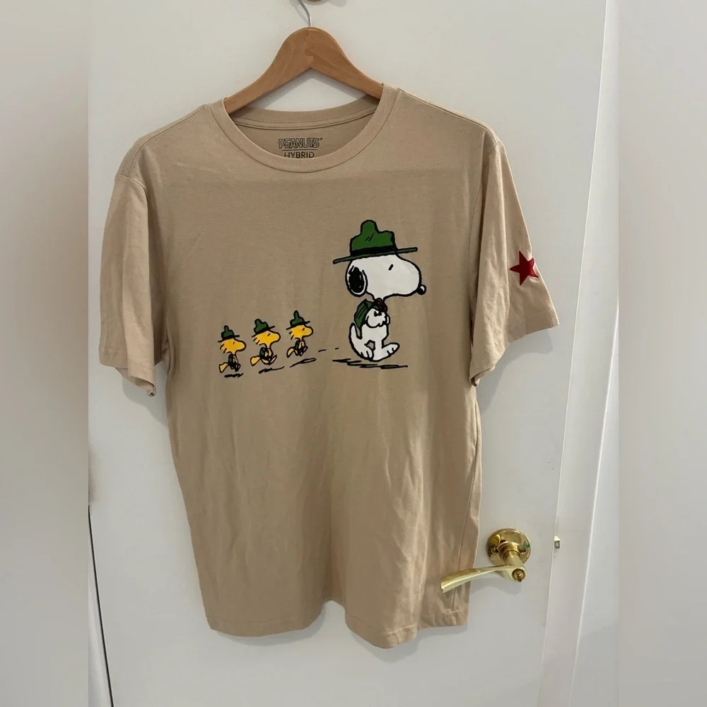Hybrid Apparel Peanuts Graphic Tee Size L Unisex - Picture 1 of 3